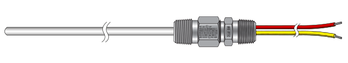 ATEX Approved Thermocouples with Termination Entry Gland